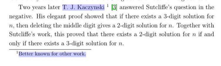 Quote in a Mathematics Paper from 2007
